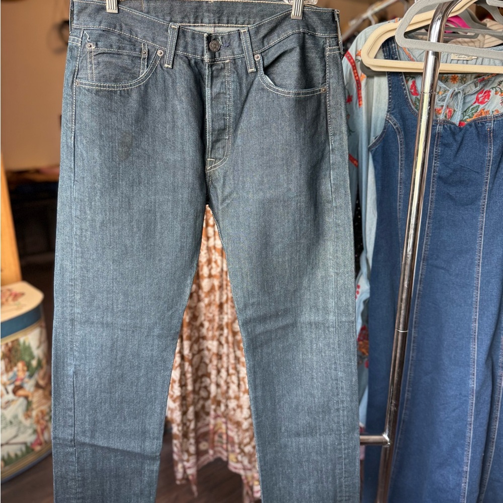 Classic Levi’s 501 Blue Denim Jeans